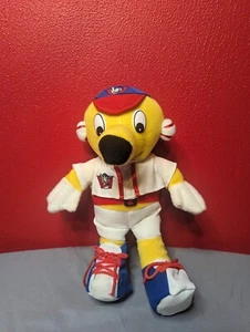 Winnipeg Goldeyes Mascot Goldie Plush Toy with Baseball League Jersey #1 - Picture 1 of 5