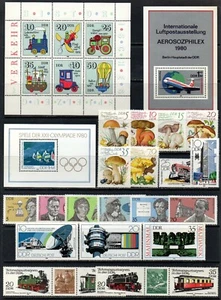 ALLEMAGNE - RDA - DDR / 1980 ANNEE COMPLETE ** / 3 IMAGES / COTE + 87.00 € - Imagen 1 de 3