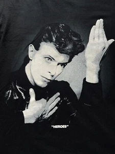 David Bowie - Official 'Heroes' T-Shirt Size Small - Picture 1 of 3