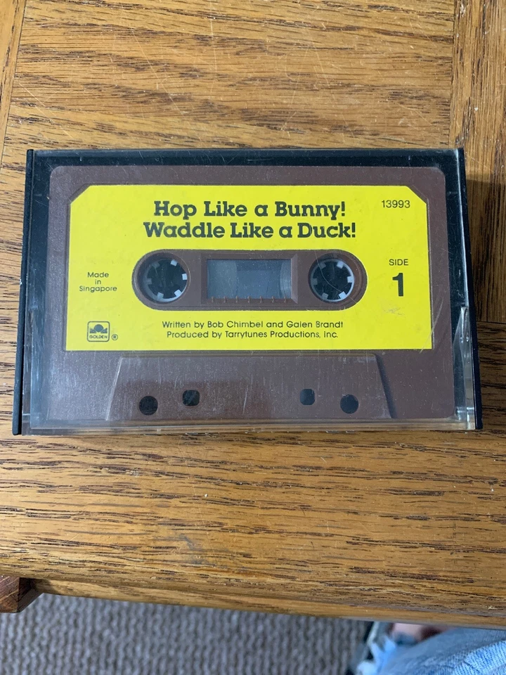 Hop Like A Bunny Waddle Like A Duck Cassette - Imagem 1 de 1