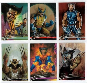 X-Men Fleer SkyBox Ultra Wolverine 1996 - CARTE SINGOLE QUASI NUOVE/MT da *ELENCO SOTTO* - Foto 1 di 1