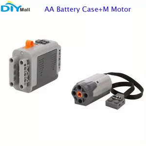 Funciones de alimentación Caja de batería AA Estuche M Motor Técnica Robot Coche para Legoo Kit Hágalo usted mismo - Imagen 1 de 5