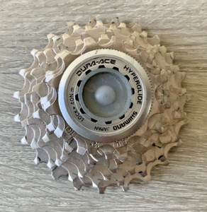 SHIMANO DURA ACE 8 SPEED CASSETTE 11-23 TOOTH STEEL MODEL 7400 276 GRAMS - Picture 1 of 3