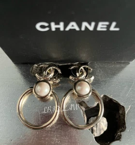Chanel 22C Herz aus Gold Ohrringe CC Drop Dangle Goldkristall NEU 2021 SELTEN - Bild 1 von 8