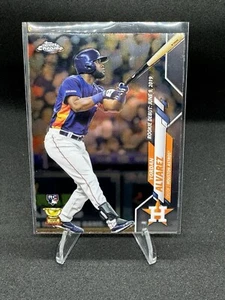 2020 Topps Chrome Update Rookie Debut Yordan Alvarez RC Houston Astros #U-53 - Picture 1 of 2