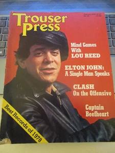 Lou Reed - Trouser Press Magazine 1979 - Picture 1 of 1