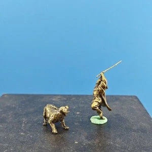 2 Stück Reines Kupfer Wasserrand Figur Miniatur Landschaft Ornamente - Bild 1 von 12