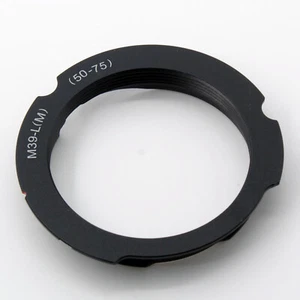 M39-LM 6-Bit Code Adapter para M39 tornillo 50-75mm lente a Leica M Mount Cámara - Imagen 1 de 3