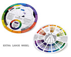 Extra Large Colour Wheel Tool Mixing Paint Learning Artist Kids Double Sided UK