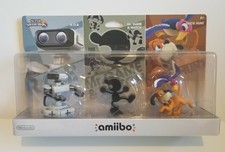Nintendo Retro amiibo 3-Pack Super Smash Bros  USA Version R.O.B. Mr Game Duck