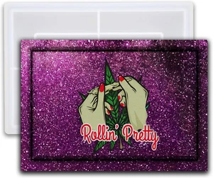 Vusnud Rolling Tray Resin Mold, Large Silicone Epoxy Resin Mold Tray, Epoxy Mold - Picture 1 of 12