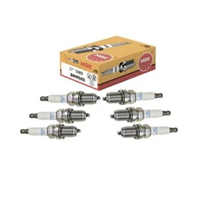 OEM NGK Set of 6 Spark Plugs 5553 BKR6ES-11 for Acura Honda Isuzu Lexus Toyota - Picture 1 of 1