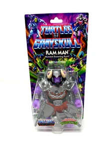Mattel MOTU Turtles Of Grayskull TMNT Ram Man SEALED Action Figure - Picture 1 of 2