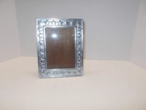 Pewter Photo Frame with Stars for 4" x 6" Photo - Picture 1 of 2