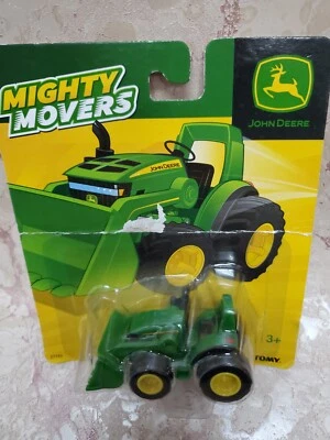 Tomy John Deere Farm Mighty Movers Tractor Barn loader scoop bucket front end  - Image 1 of 4