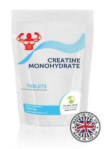 Creatine Monohydrate 1000mg Tablets GB Gym Pills