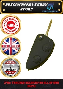FITS ALFA ROMEO GT 147 REMOTE KEY FOB 2001-2010 ID48 SIP22 2BTN 433MHZ 71736347 - Picture 1 of 1