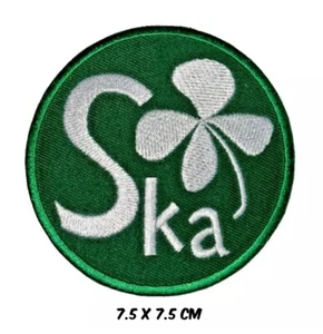 SKA Mod Punk Rock Embroidered Sew/Iron On Badge Patch Jacket Jeans Shirt - Picture 1 of 1