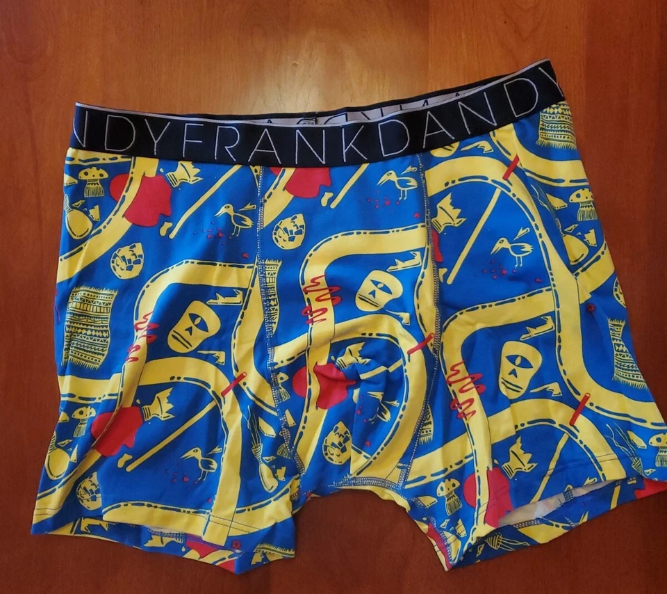Frank Dandy Men's Blue Random Boxer Briefs 2XL NWT - Image 1 of 1