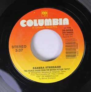 Pop 45 Barbra Streisand - Two People / Till I Loved You On Columbia - Picture 1 of 2