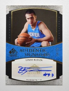 2005-06 SP Signature Edition Firme Oro #LK Linas Kleiza 24/25 - Foto 1 di 2