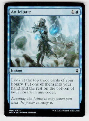 Battle for Zendikar #69 Anticipate FOIL - Image 1 of 2