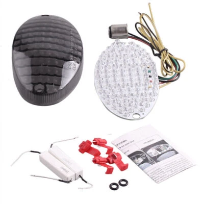 Smoke Rear Brake LED Tail light Turn Signals Fit Buell Blast Firebolt 2002 2003 - Image 1 of 4