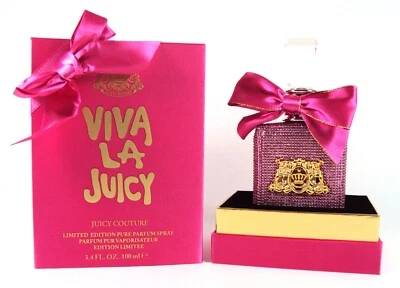 Viva La Juicy Edición Limitada Pure Parfum Spray 3.4oz / 100ml NUEVO con CAJA Foto 1 de 4
