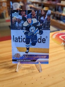 Hunter McKown 2023-24 Upper Deck Hockey Series 1 Young Guns #231 RC Rookie