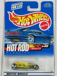 Hot Wheels 2000 #6 Hot Rod Magazine #2/4 Track T Yellow - Picture 1 of 5