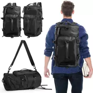 Travel Duffle Bag Backpack for Men women - Large Tactical Bag Waterproof Gym Bag - Picture 1 of 16