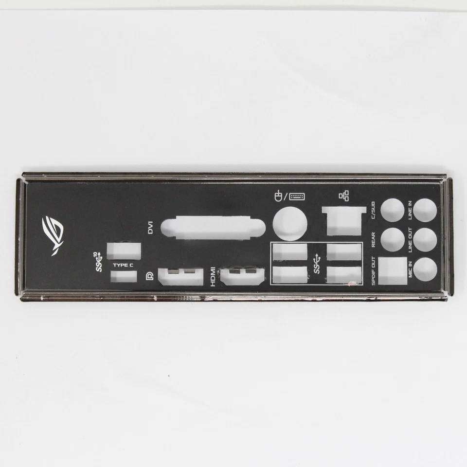 ASUS ROG Strix Z270F Gaming  - ATX Blende Slotblende IO Shield Slotblech (#8849) - Bild 1 von 1