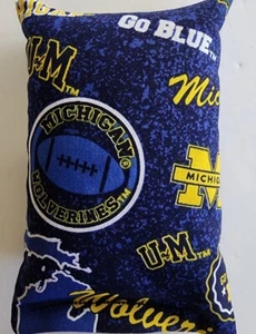 Saco de agarre de bolos casero - UNIVERSIDAD DE MICHIGAN WOLVERNES - Imagen 1 de 1