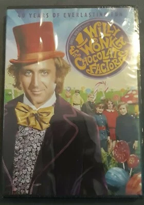 Willy Wonka and the Chocolate Factory (DVD, 2011, 40th Anniversay) SEALED! - Image 1 of 2