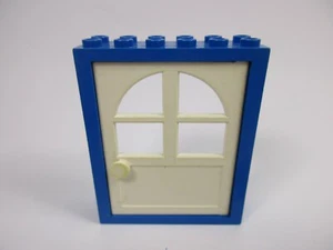 LEGO Blue Door Frame + White Door 6235c01 Set 4115 4116 4177 4118 9302 9303 4139 - Foto 1 di 1