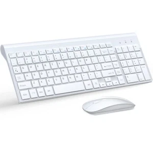 Wireless Keyboard and Mouse Ultra Slim Combo, TopMate 2.4G Silent Compact USB... - Picture 1 of 6