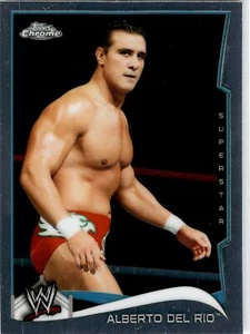 2014 Topps Chrome WWE #55 Alberto Del Rio - Picture 1 of 2