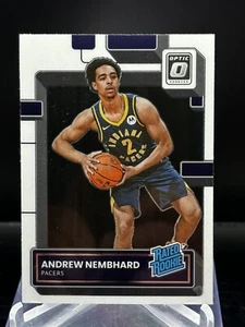 Andrew Nembhard 2022-23 Donruss Optic Rated Rookie #230 Base Set Indiana Pacers - Picture 1 of 2