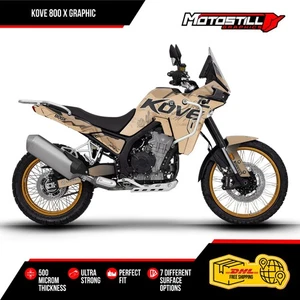 KOVE 800 X - Full Graphic Sticker Decal Wrap Kit Fits - Foto 1 di 12