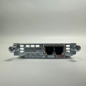 2-portowa karta interfejsu głosowego Cisco VIC2-2FXO FXO – używana - Zdjęcie 1 z 5