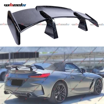 For BMW Z3 Z4 E85 E89 Z8 Coupe Forged Carbon 58" GT PRO Rear Trunk Spoiler Wing Foto 1 de 4