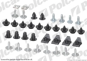 Unterfahrschutz Einbausatz Clip Clips Schrauben Set für Peugeot 108 1979 -> - Photo 1/8