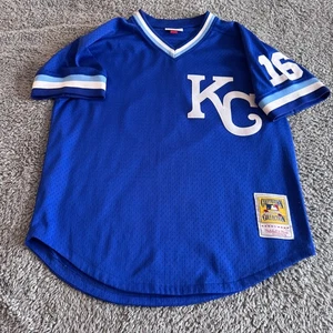 NWOT Authentic Mitchell & Ness Bo Jackson 1989 MLB Kansas City Royals Jersey 44 - Picture 1 of 10