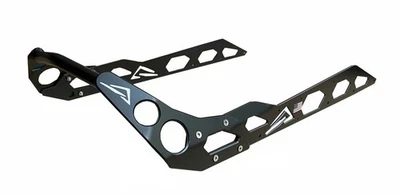 Skinz Protective Gear Rear Bumper - Flat Black Snowmobile D-SDRB605-FBK - Image 1 of 3