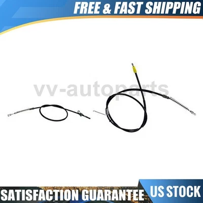 Cabo de freio de estacionamento traseiro esquerdo direito Dorman 2 peças para 2005-2006 Ford E-150 - Imagem 1 de 4