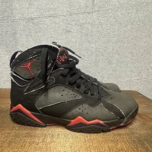 1992 OG NIKE AIR JORDAN VII 7 TORONTO RAPTORS BLACK TRUE RED PURPLE Men’s 8.5 - Picture 1 of 14