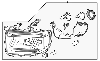 Genuine GM Composite Assembly 84707374 - Изображение 1 из 4