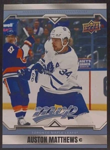2024 - 2025 Upper Deck MVP Auston Matthews Maple Leafs #22 Hockey Card - Picture 1 of 2