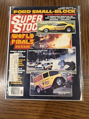 Super Stock & Drag Illustrated January 1979 Bagged And Boarded!!! - Image 1 of 4