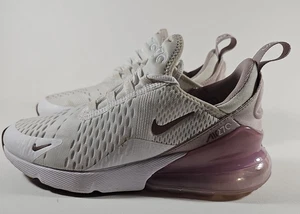 NIKE AIR MAX 270 AH6789-120 Women's Sz 7 Running Shoes/Sneakers Platinum/Violet - Picture 1 of 7